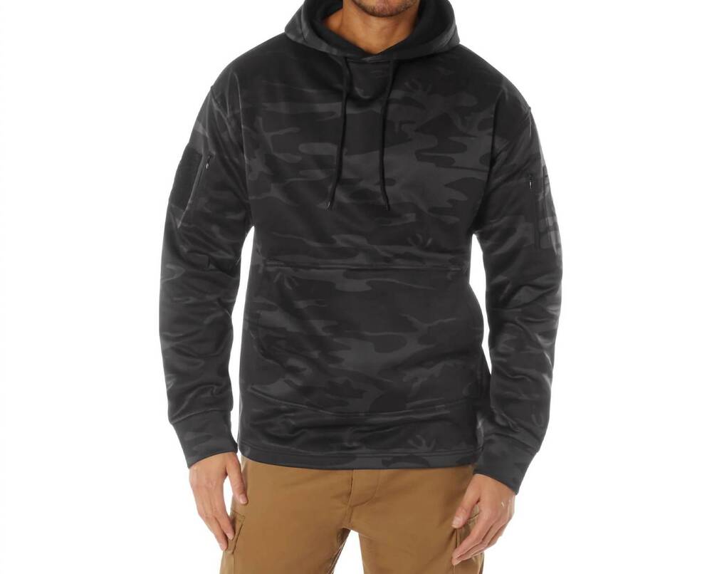 NEW ROTHCO concealed carry hoodie in midnight black camo